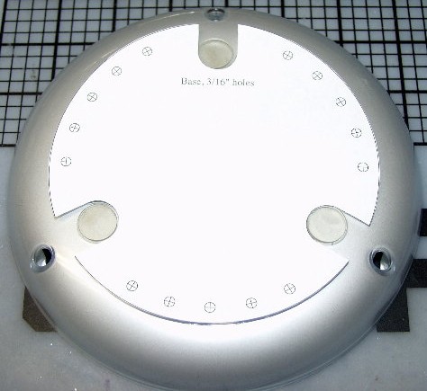 Base Station shell with Vent Hole Template
