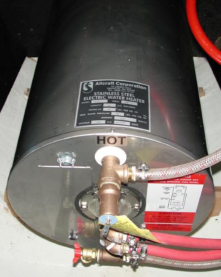 The new water heater